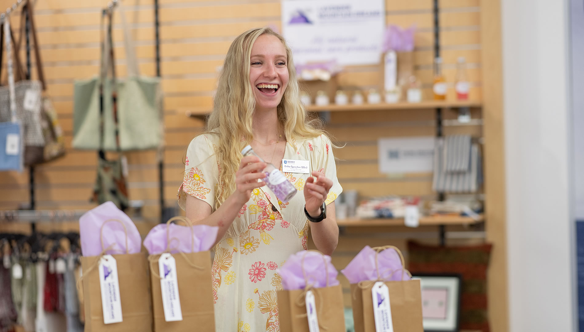             BERRY GRAD PURSUES ENTREPRENEURIAL DREAMS WHILE WORKING FULL-TIME     